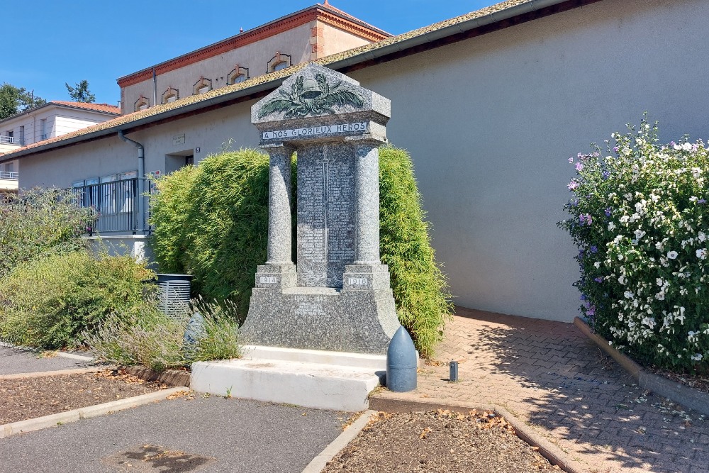 Oorlogsmonument Bellegarde-en-Forez #2