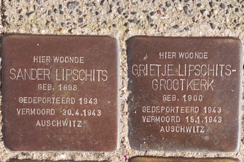 Stolpersteine Agniesestraat 59 #2