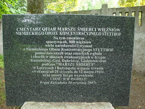 Begraafplaats Slachtoffers KZ Stutthof Krepa Kaszubska #2