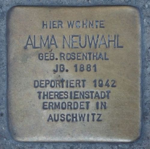 Stolpersteine Brderstrae 36