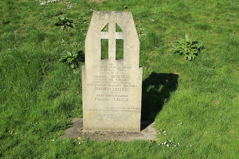 Monument Jacques Boutard en Maurice Laull