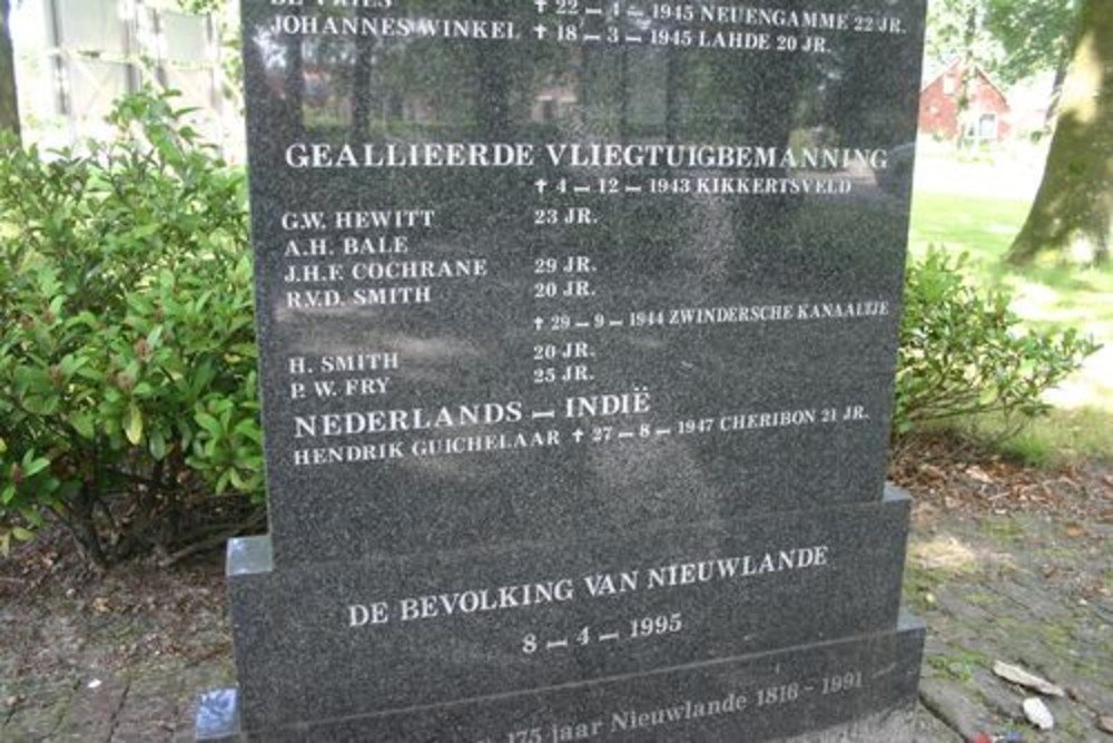 Oorlogsmonument Nieuwlande #5