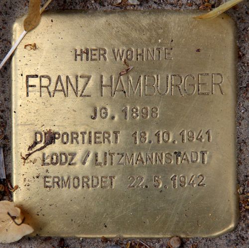 Stolpersteine Pariser Straße 13