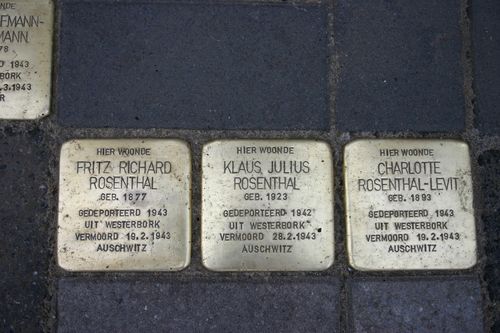 Stolpersteine Wassenberghstraat 24 #5