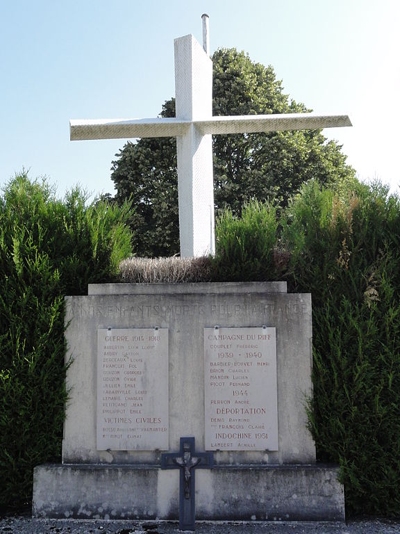 Oorlogsmonument Tilly-sur-Meuse #1