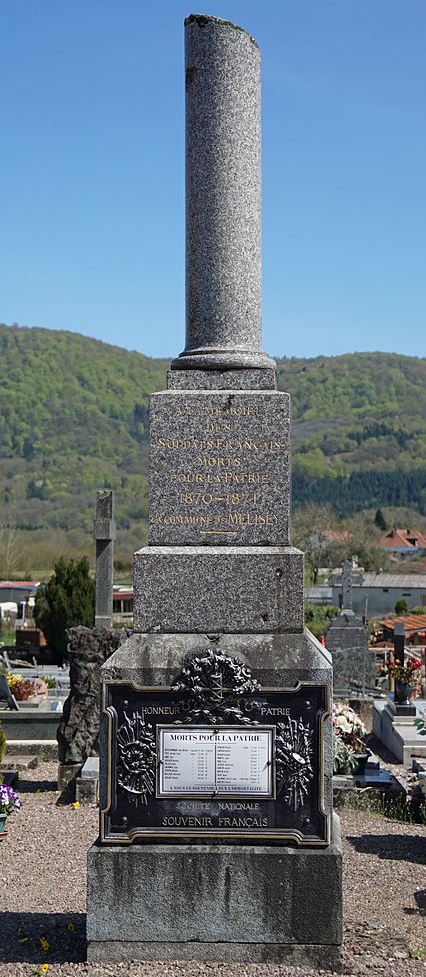 Monument Frans-Duitse Oorlog Mlisey