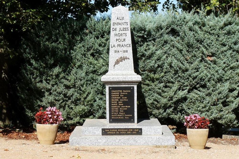 Oorlogsmonument Juzes