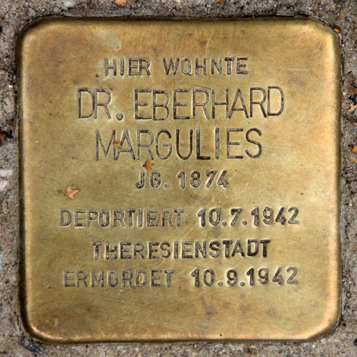Stolpersteine Kuno-Fischer-Straße 16 #2