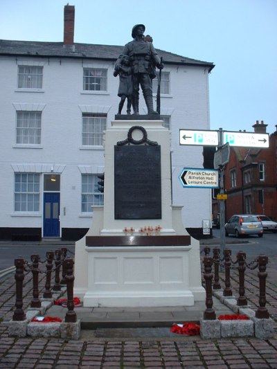 Oorlogsmonument Alfreton #1