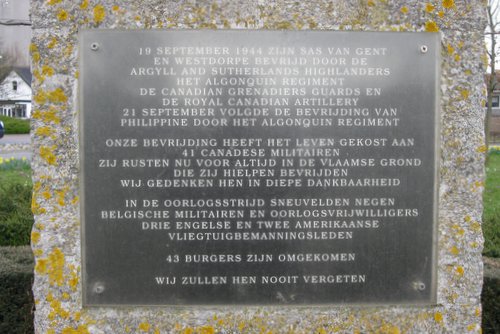 War Monument Sas van Gent #3