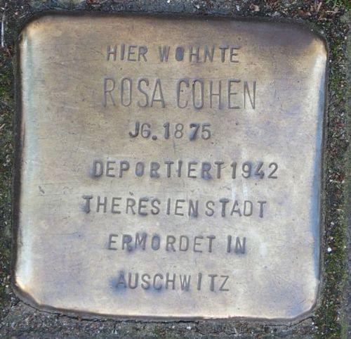 Stolpersteine Jakobistrae 27a #2