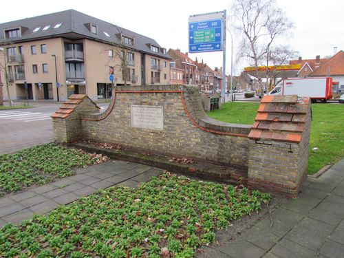 Monument Vermoorde Burgers Brugge #1