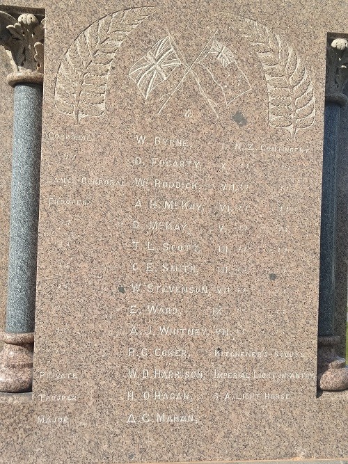 Boer War Memorial Timaru #4
