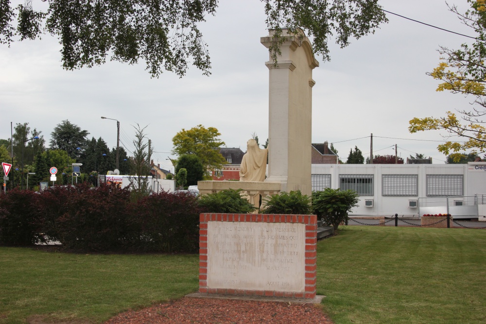 Oorlogsmonument Slag Bapaume #1