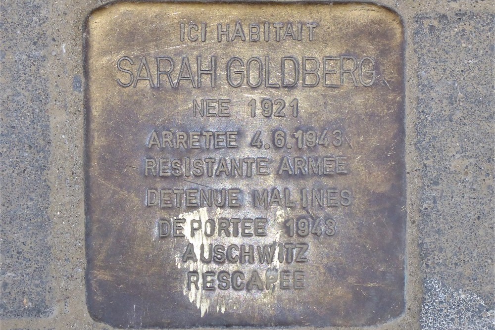 Stolperstein Ridderstraat 27 #1