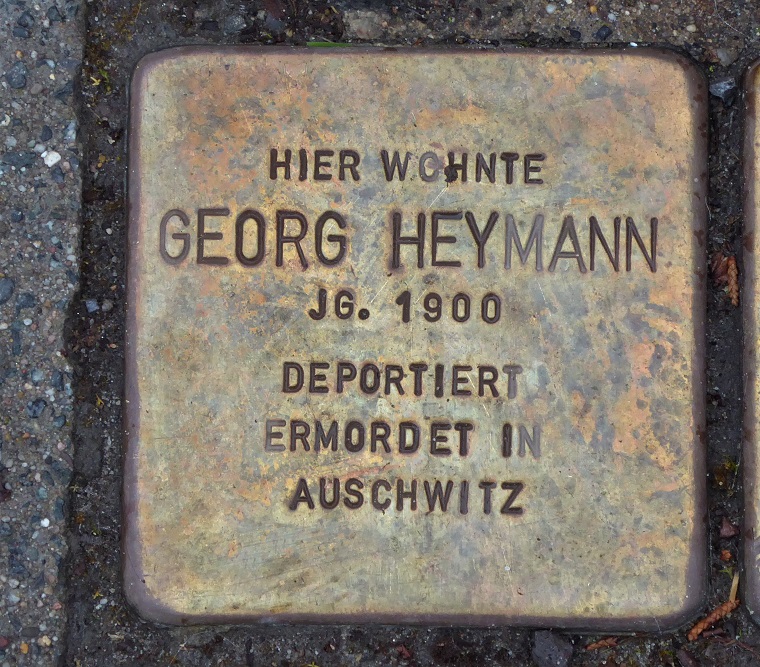 Stumbling Stones Hermannstraße 50 #2
