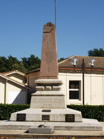 Oorlogsmonument Cestas