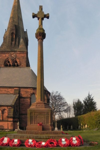 Oorlogsmonument Bromborough