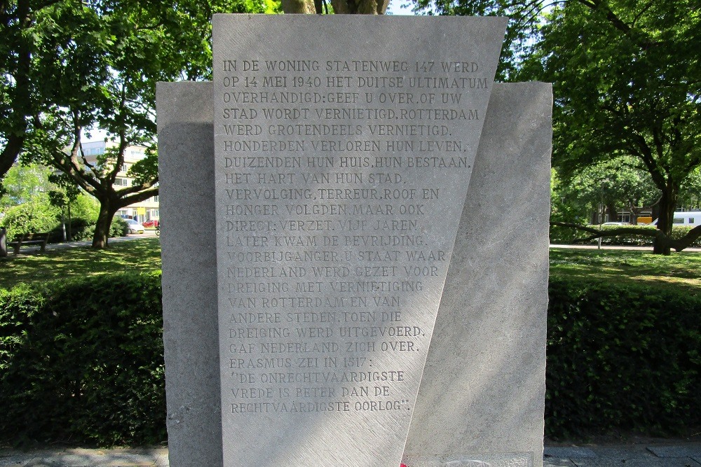 Monument Ultimatum 14-05-1940 #2