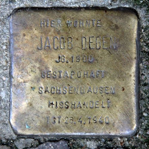 Stolperstein Elberfelder Strae 30 #1