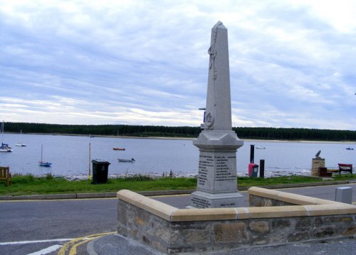 Oorlogsmonument Findhorn