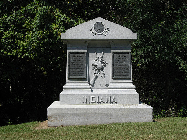 48th and 59th Indiana Infantry Monument