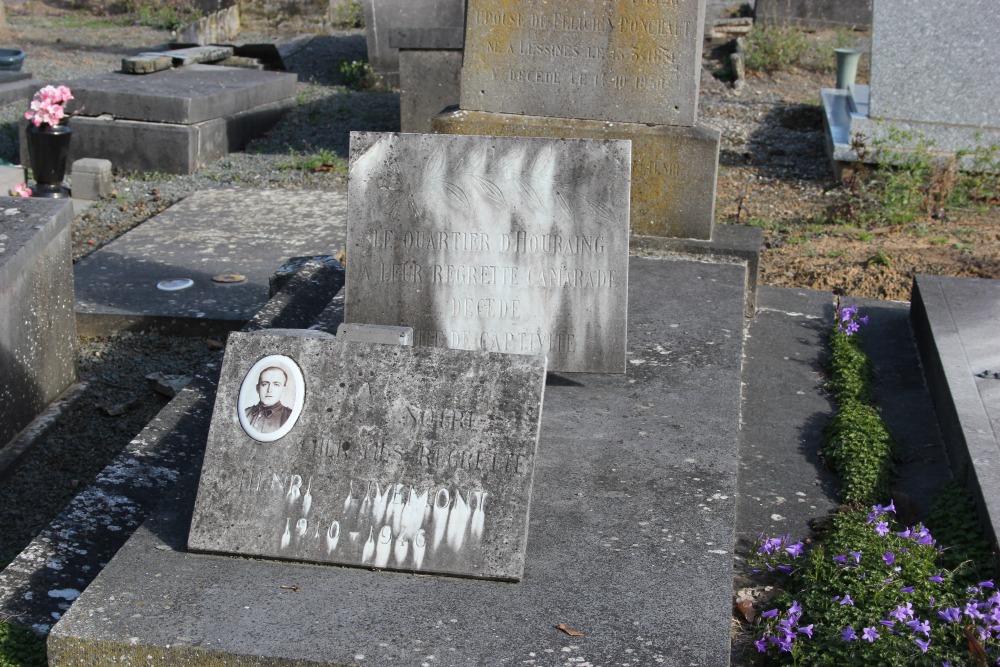 Belgische Graven Oudstrijders Lessines Oude Begraafplaats #5