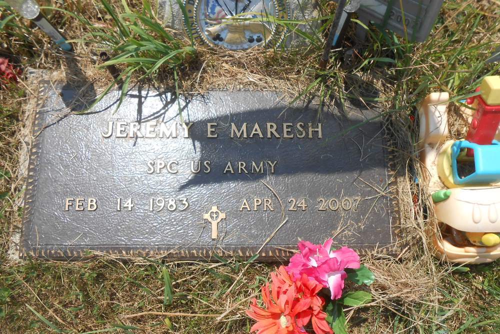 American War Grave Christ Lutheran Church Cemetery