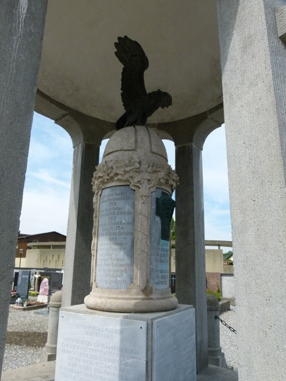 Memorial To Sons Of Fussach Who Died In WW I And WW II #4