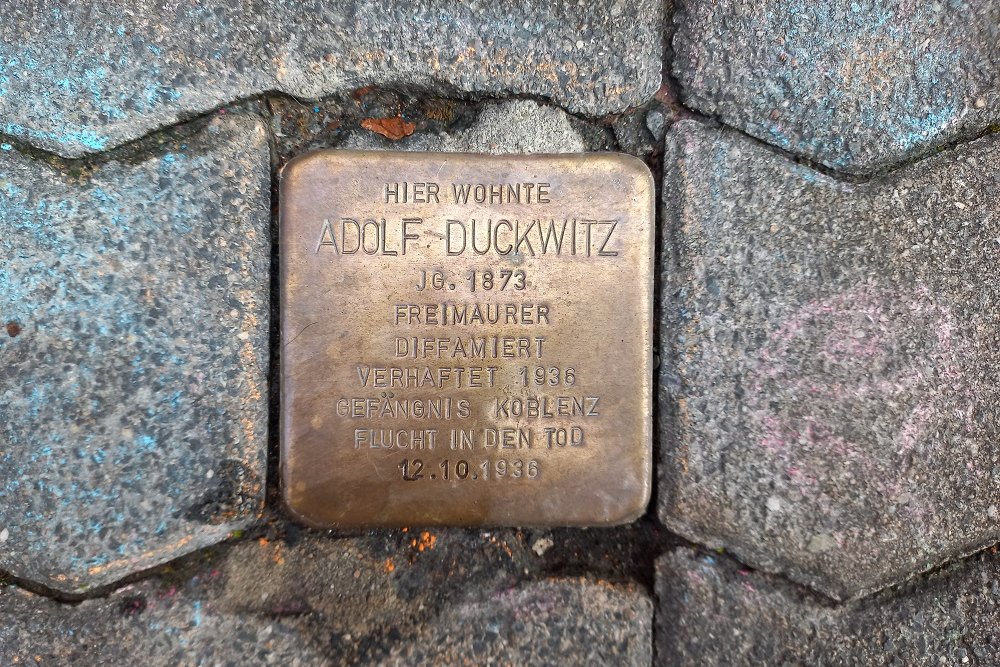 Stolperstein Roonstrae 6 #1