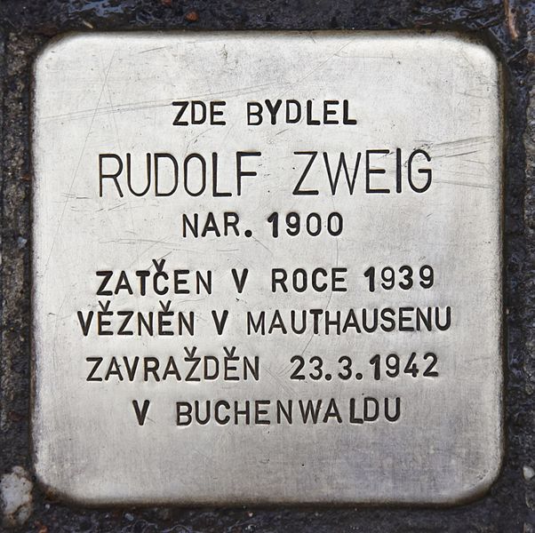 Stolpersteine tř. Spojenců 996/16 #2