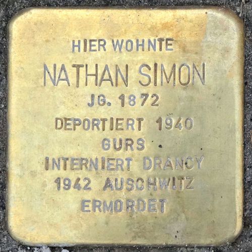 Stolpersteine Springerweg 6