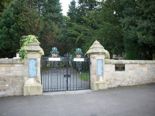 War Memorial Borthwick #1