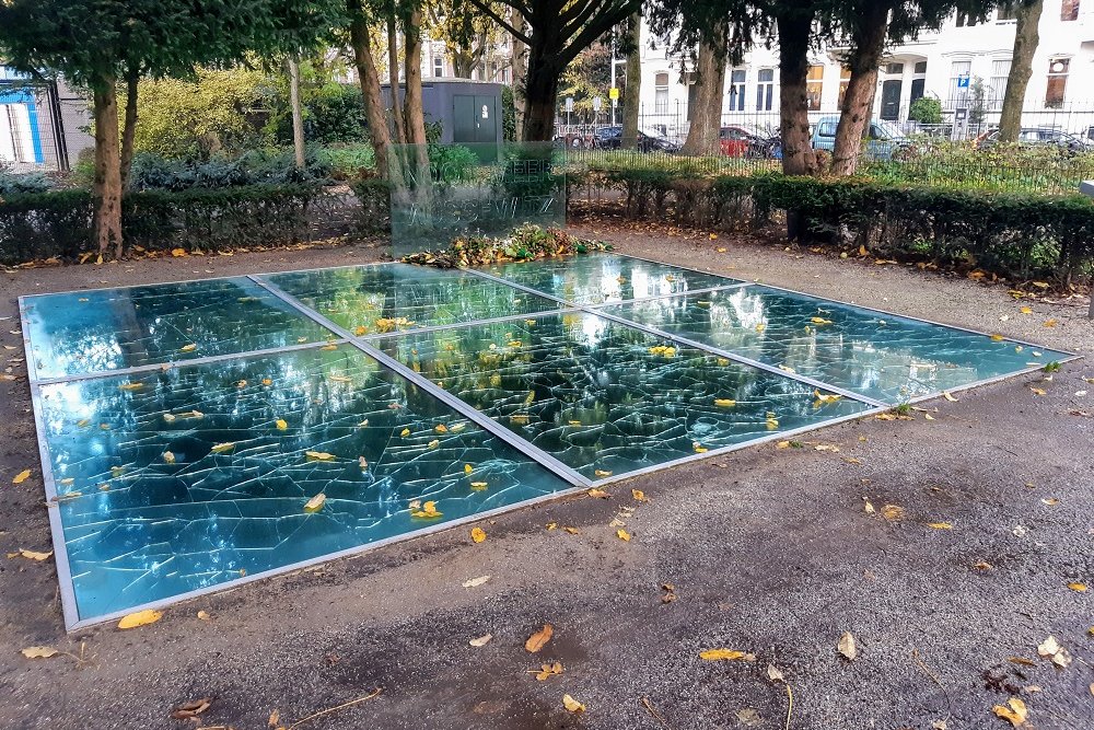 Mirror Memorial for Auschwitz