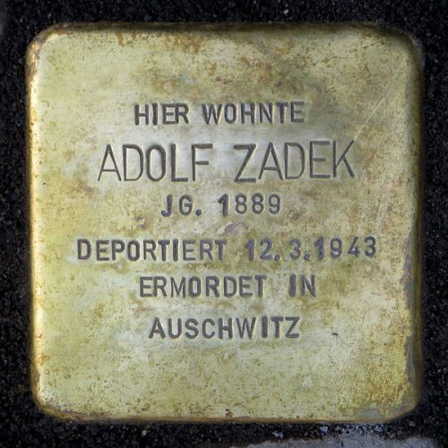 Stolperstein Marienstraße 15 #1