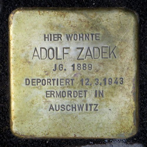 Stolperstein Marienstrae 15