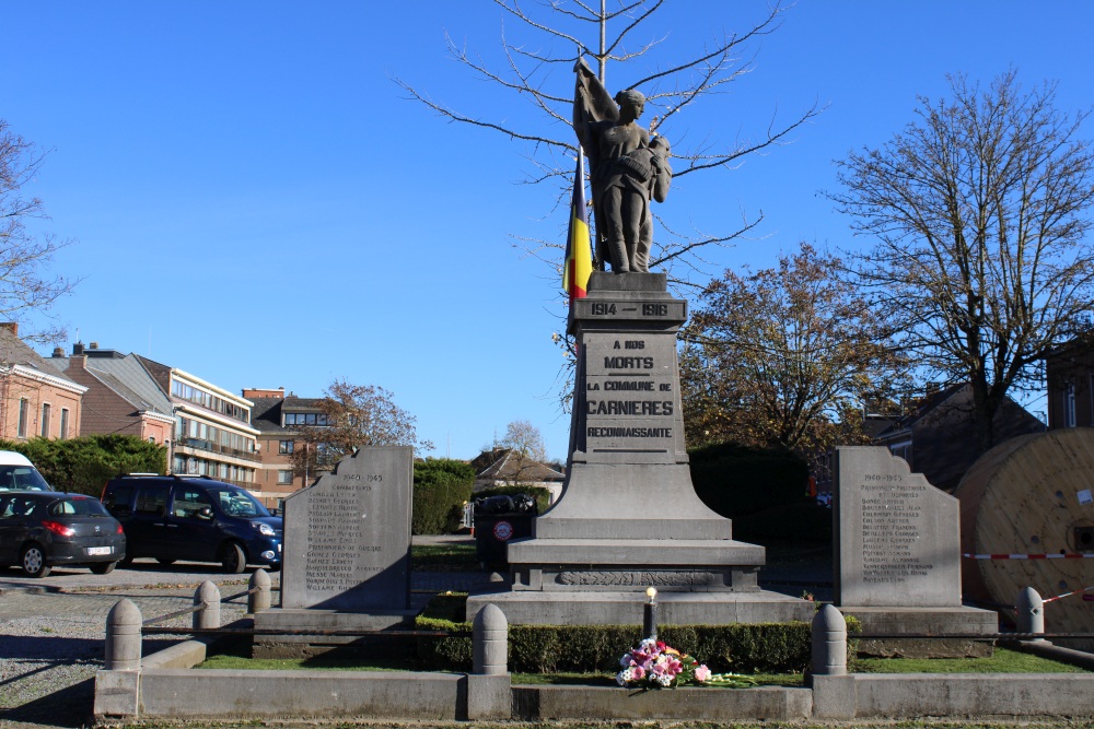Oorlogsmonument Carnières #2