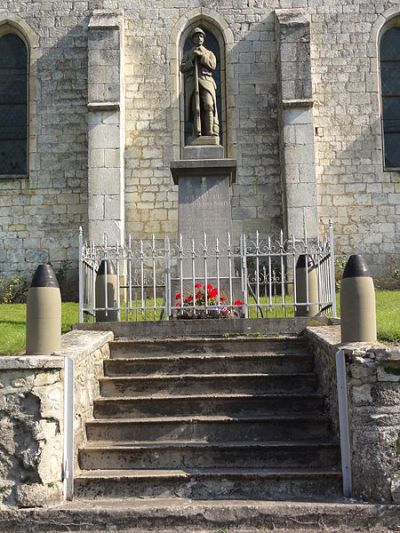 Oorlogsmonument Aouste