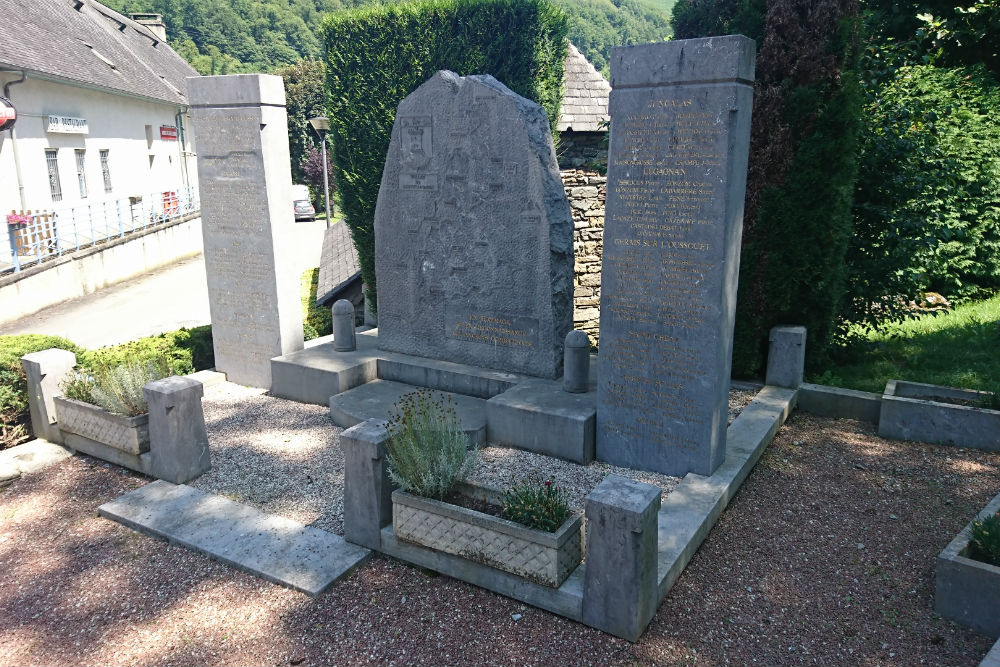 Oorlogsmonument Vallée du Castelloubon #2