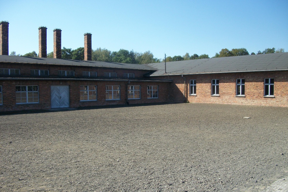 Sauna Gebouw Auschwitz II (Birkenau)