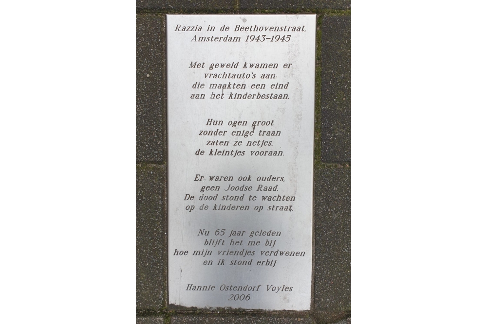 Memorial Razzia Beethovenstraat #1