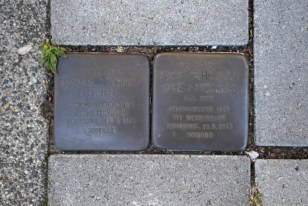 Stolpersteine Prins Mauritslaan 75