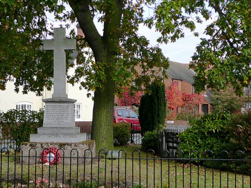 Oorlogsmonument Alrewas #2