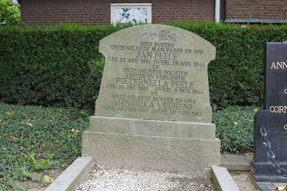 Dutch War Grave Old Cemetery Schelluinen #2