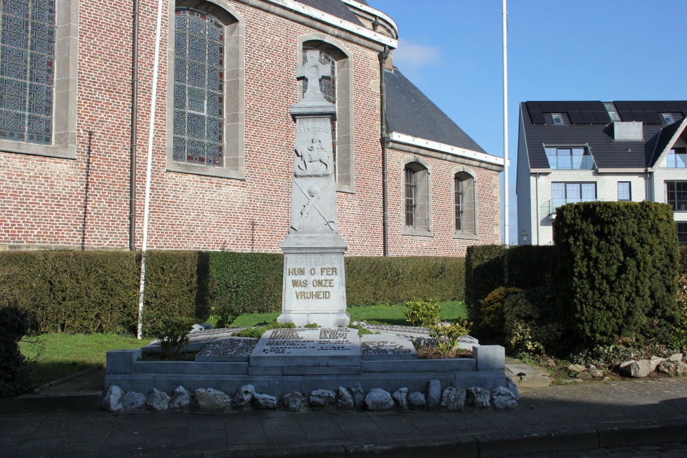 Oorlogsmonument Oordegem	 #1