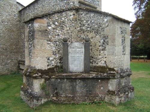 Oorlogsmonument Oxburgh