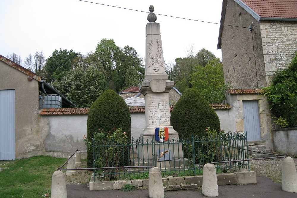 Oorlogsmonument Traves #1