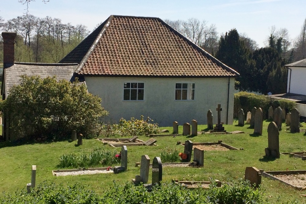 Oorlogsgraf van het Gemenebest Wortwell United Reformed Chapelyard