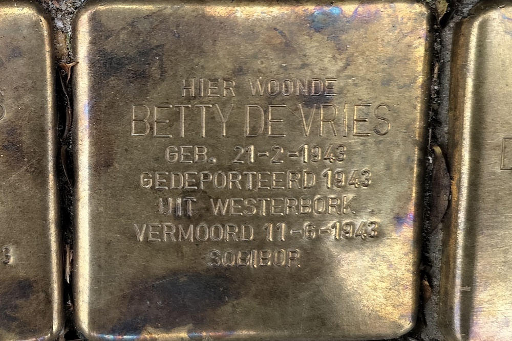 Stolpersteine Nolensstraat 27b #3