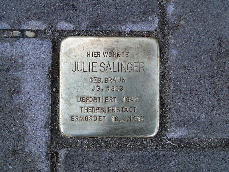 Stolperstein Bayreuther Strae 14